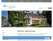 Tablet Screenshot of institutgauting.de